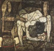 Egon Schiele Bilnd Mother (mk12) oil painting artist